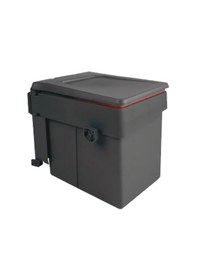 Resim Metali Kapağa Monte Çöp Kovası 15 Lt 