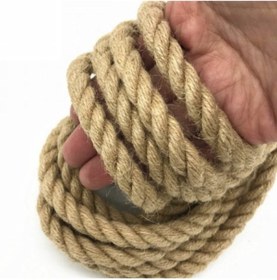 Resim Msr 8mm Kendir Halat Jüt Urgan İp 10 Metre 