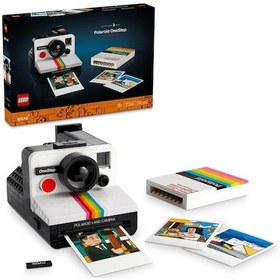 Resim LEGO® Ideas Polaroid OneStep SX-70 Kamera 21345-Yetişkinler için Dekoratif ve Sergilenebilir Model Yapım Seti - 516 Parça 