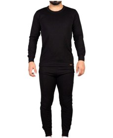 Resim Unisex Siyah Alt Üst Takım Termal Içlik Siyah 