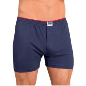 Resim Berrak 1099 Düğmeli Erkek Penye Boxer 6'Lı 