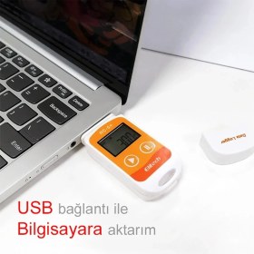 Resim Sevgift Elitech Rc-5+ Plus Sıcaklık Kayıt Cihazı Datalogger 