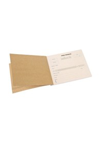 Resim Para Makbuzu Özkan M0663 2N Otokopili 