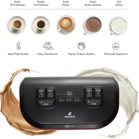 Resim Karaca Hatır Hüps Duet Türk Kahve Makinesi Rosegold 10 Fincan Kapasiteli Bol Köpüklü 