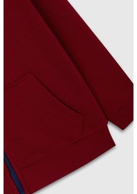 Resim United Colors Of Benetton Erkek Çocuk Bnt-b23351 Sweatshirt Kırmızı Kırmızı 