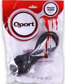 Resim QPORT Q-POWY1_5 QPORT Q-POWY1.5 1.5 METRE NOTEBOOK POWER KABLOSU 