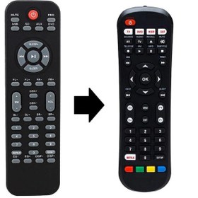 Resim Lifemaxx 5+1 Ses Sistemi Kumandası - Eşdeğer 