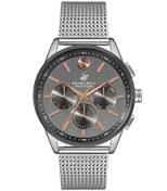 Resim Beverly Hills Polo Club Erkek Spor Kol Saati Gümüş Bp3263X.360 