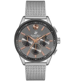 Resim Beverly Hills Polo Club Erkek Spor Kol Saati Gümüş Bp3263X.360 