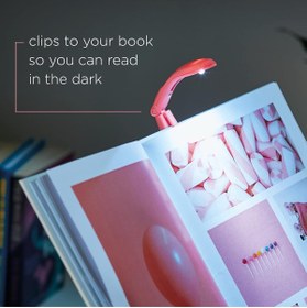 Resim BRF 33DTicaretDY IF Really Tiny Kitap Okuma Lambası Açık Pembe 