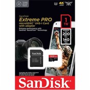 Resim Sandısk Extreme Pro SDSQXCD-1T00 1 TB Micro SD Hafıza Kartı 