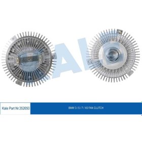 Resim KALE 352650 FAN TERMIK BMW 3 / 5 / 7 / X5 