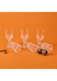 Resim Aroww Lucca 6'lı Meşrubat Bardağı - Şeffaf - 226 Ml Renkli 