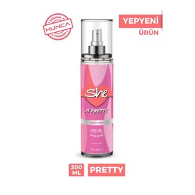 Resim She Pretty Kadın Vücut Spreyi 200 ml 