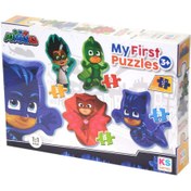 Resim Nessiworld KS Pjmasks Benim İlk Yapbozum 4'ü Bir Arada 