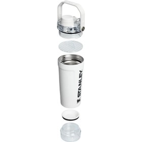 Resim Stanley The Activate Shaker Bottle 20 oz | 591 ml Sporcu Shaker Termos - Chalk 