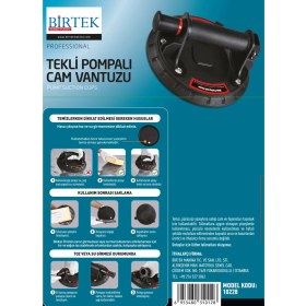 Resim Birtek Profesyonel Pompalı Vantuz 
