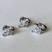 Resim Ceren Kelebek Halka 4 Mm Tragus Piercing | Cerrahi Çelik 