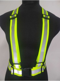 Resim HALL BREATHE Reflektörlü Yelek, Güvenli ve Şık Sürüş İçin Uygun Tasarım 