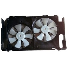 Resim Toyota Rav4- 04/06 Radyatör Ve Klima Fan Davlumbazı Çiftli 2.4 L 7 7 Kanat Tw 16363-28170 