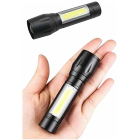 Resim El Feneri Uzun Menzilli Usb Şarj Edilebilir Kamp Lambası Çoklu Renk 