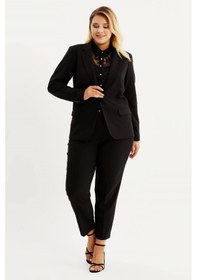 Resim Myline Astarlı Blazer Ceket - Siyah 