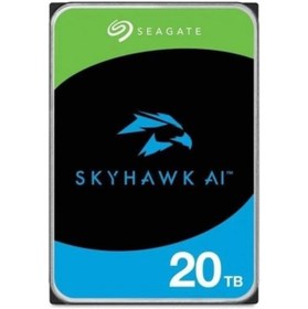 Resim Seagate 20 TB SEAGATE 3.5 SKYHAWK AI SATA 7200RPM 256MB 7/24 GUVENLIK ST20000VE002 (5 YIL RESMI DIST GARANTI 