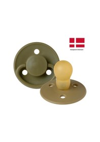 Resim Mininor Kauçuk Emzik 0+ Ay - Moss Green - Kahve Standart 