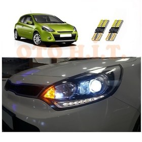 Resim Renault Clio 3 Uyumlu Park Ampulü Beyaz Led Aydınlatma Ampulü Canbus'li 