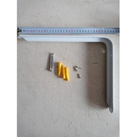 Resim Drl Hirdavat 260X340 mm Beyaz Raf Altı - Destek 4 Adet + Dübel Vida 