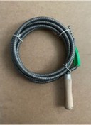 Resim 14MM ÇELİK LAVABO WC AÇMA TELİ BANYO GİDER BORUSU AÇMA TELİ 3METR 