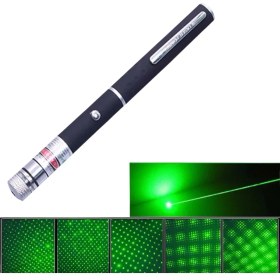 Resim Yazline Global Yeşil Lazer Pointer Güçlü Işın Uzun Menzil ve Kompakt Tasarım 