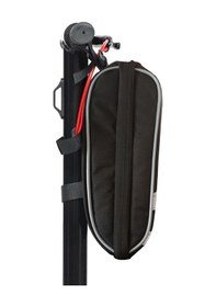 Resim Microcase Taşınabilir 3 Bölmeli Flaşörlü Scooter Bisiklet Çanta Al4249 Siyah 