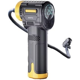 Resim Cs60 Plus Kablosuz Araç Hava Kompresörü 150psı Dijital 16000mah Şarjlı Lastik Pompası 