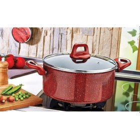 Resim Kahramanlar Kiremit Teflon Derin Tencere 28 CM 