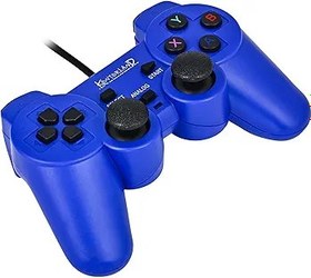 Resim Kontorland Kablolu PC Gamepad – D-Input & X-Input Destekli Çift Titreşimli USB Oyun Kolu 