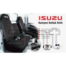 Resim Isuzu Nlr Nnr Koltuk Kılıfı Siyah Siyah 2011 2017 Model 