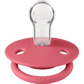 Resim Bibs De Lux Silikon Emzik - Coral - Tek Beden 0-36 Ay 