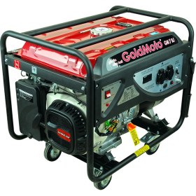 Resim Goldmoto GM7BJ 6.6 Kva Monofaze Ipli Benzinli Jeneratör 