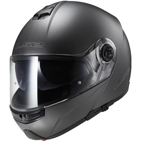 Resim Ls2 Ff325 Strobe Mat Tıtanıum Kask 