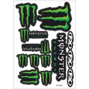 Resim Monster Monster A4 Sticker 083 Tek Paket Çoklu Sticker (530635759) 