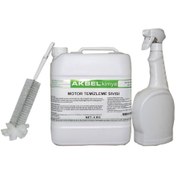 Resim Akbel Motor Temizleme Sıvısı 5 Kg 1/3 + Temizleme Fırçası+Sprey 