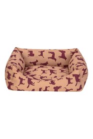 Resim Hype Store Uniform Bej-Bordo Kedi ve Köpek Yğı S 40x50cm 