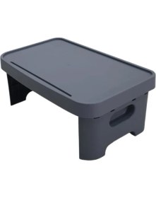 Resim 5DM Katlanabilir Pratik Çok Amaçlı Ders Çalışma Masası Yatak Keyif Laptop Sehpası 