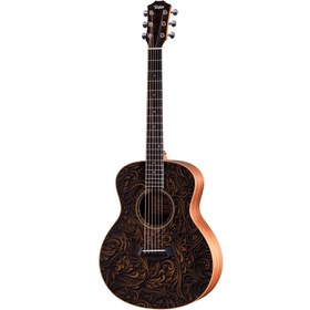 Resim Taylor GS Mini-e Special Edition Elektro Akustik Gitar (Paisley Burst) 