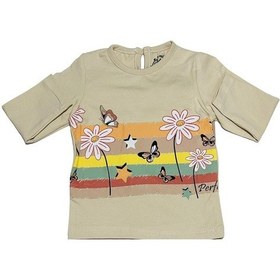Resim Baby Pink Renkli Kız Çocuk Alt Üst Bej 