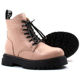 Resim Hakiki Deri Kürklü Kadın Klasik Bot 916kza3422 001 