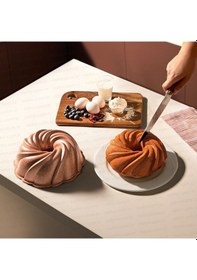 Resim Buket Döküm Kek Kalıbı - Rose Gold - 9x24 Cm Çok Renkli 