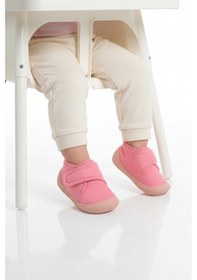 Resim Ayakmod Pembe Süet Cırtlı Bebek Panduf Ba&ba 058989 B Pembe 