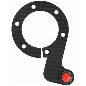 Resim Reedark 6 Delikli Yarış Direksiyonları İçin Karbon Fiber Klipsli Fon Tuşu Seti - Momo/omp/nardi Uyumlu 